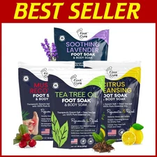 Relaxing Epsom Salt Foot Soak - Tea Tree Oil Blend