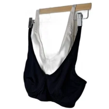 Natori Recharge Underwire Sports Bra Set Black & White 32DD High Support