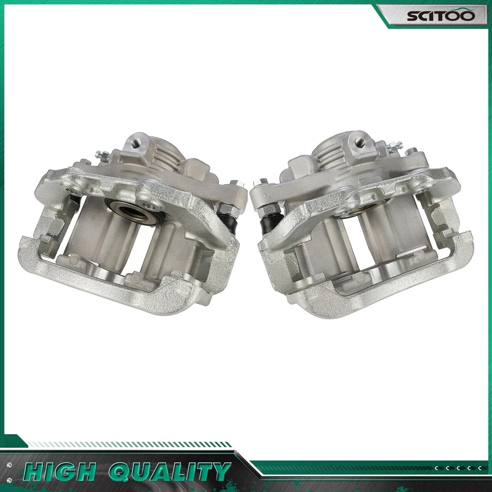 For 1998-05 GMC Jimmy Rear Brake Calipers Rotors Ceramic Pads Diver Passenger Foto 3 de 4