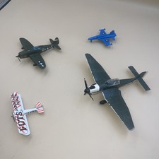 LOTE AÑOS 70 - Dinky 721 Junkers Ju87B, Lintoy P-47D, Zee Dyna-Flites Spad Biplane