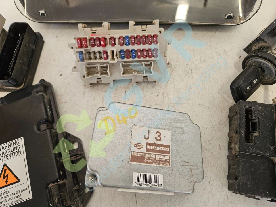 NISSAN NAVARA MK2 (D40) D40 2005-2009 Engine ECU Kit 2.5l Diesel 23710EC07D - Image 4 of 4