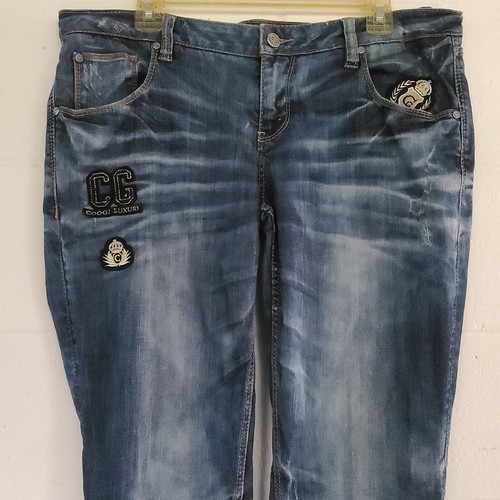 Coogi Jeans Women’s Size 15/16 Denim Embroidered Pocket - Picture 2 of 20