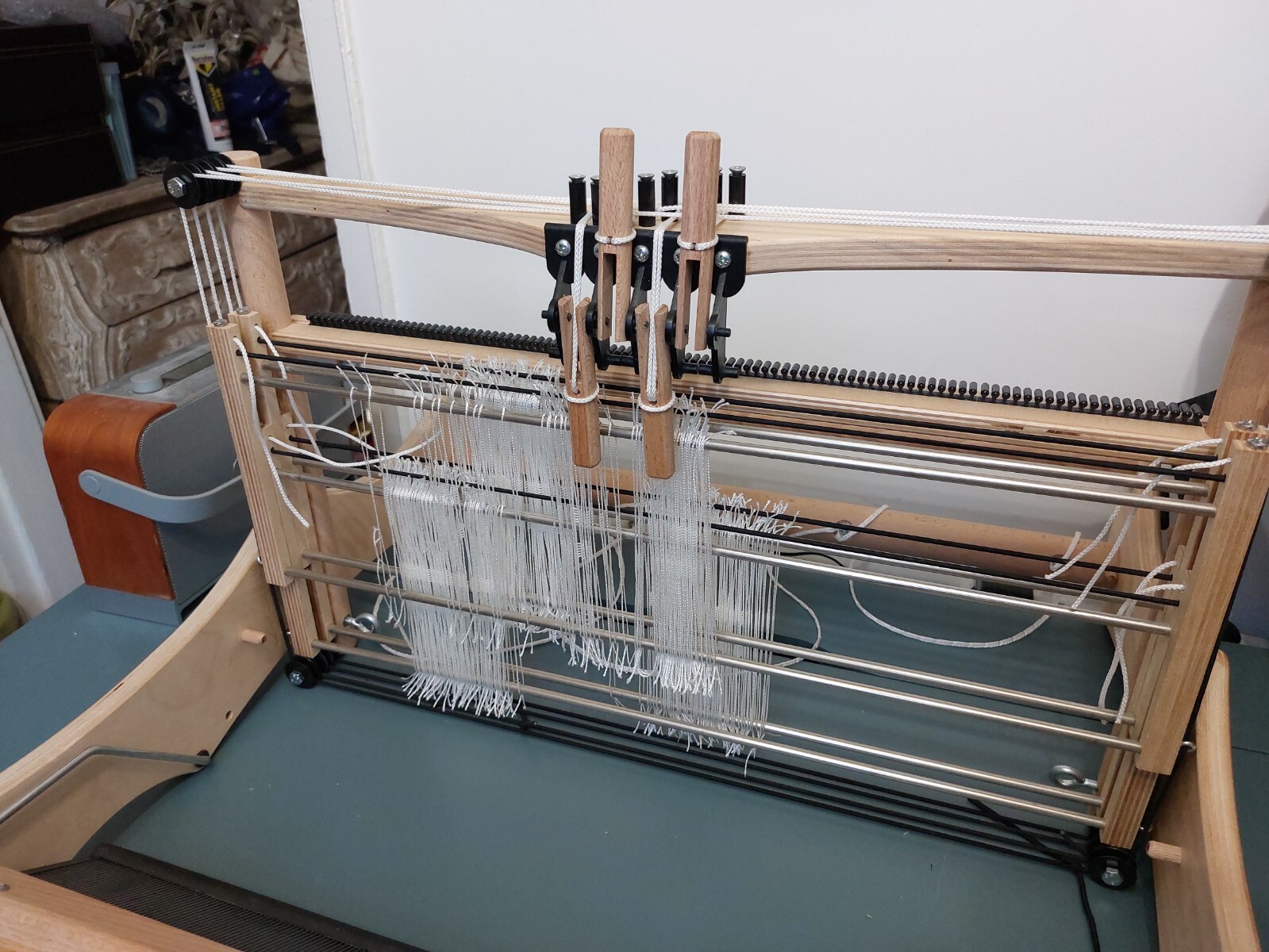 Louet Erica 50cm 4 Shaft tabletop weaving loom , superb condition