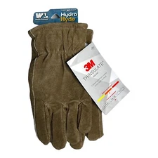 Wells Lamont Hydrahyde Split Leather Winter Work Gloves M 1196M