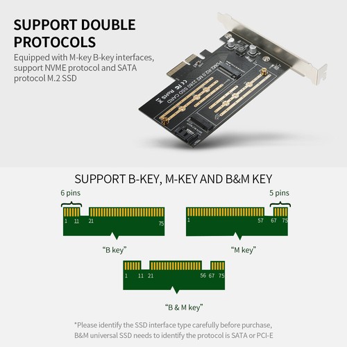 M.2 NVME auf PCI-E X4 Erweiterung mit M.2 M-B-Z6H1 - Bild 9 von 10