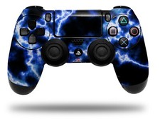 Skin for Playstation 4 Sony PS4 Controller Electrify Blue