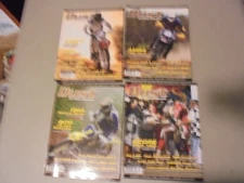 LOT OF 4 2007 DUST OFF-ROAD MAGAZINE,SCORE 1000,KTM 300,ISDT,OMA,BAJA 500,AMA,