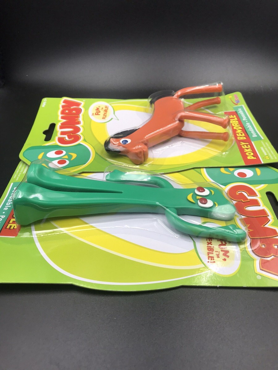 Gumpy And Pokey 6 Inches Bendable Toys LOT 2014 NEW Sealed | eBay