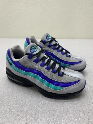 NIKE AIR MAX 95 GS WOLF GREY BLACK 