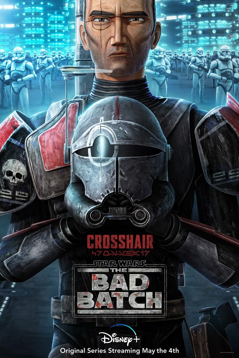 バッドバッチポスター Star Wars The Bad Batch poster (crosshair) - 11 x 17 inches