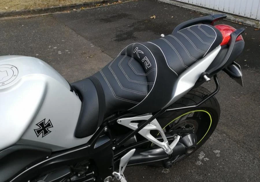 BMW K1300R 2009 2015 Top Sellerie Comfort Seat Gel Heat Low