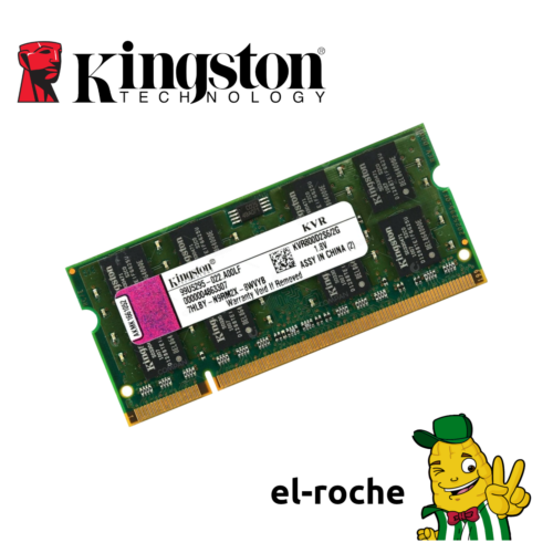 [RAM LAPTOP | PORTÁTIL] Kingston	KVR800D2S6/2G DDR2	2GB 800 - Photo 1 sur 1