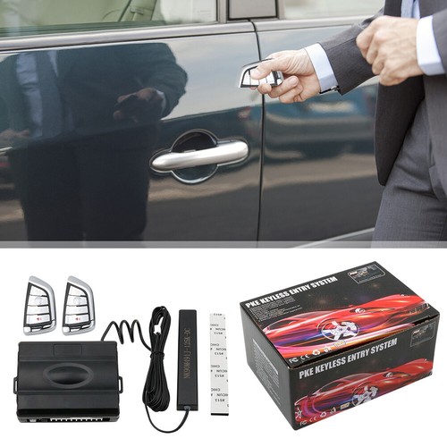 Auto Alarm Fernbedienung PKE Schwarz Motor Start Alarm System Auto Keyless Entry - Photo 12/12