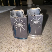 (2) Vintage Scripto Lighters