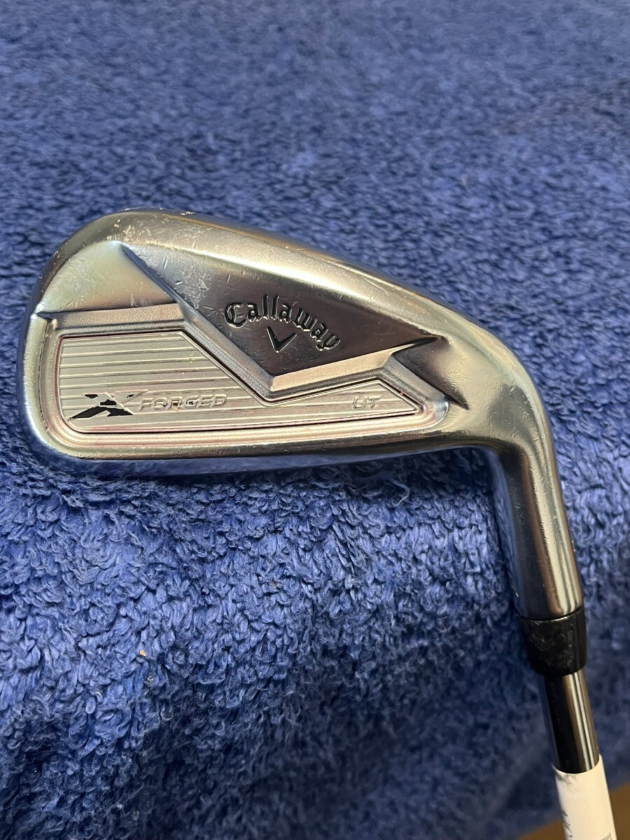 CALLAWAY X FORGED UTILITY IRON 27°, KBS TOUR-V 110 STIFF, RH CALLAWAY X FORGED UTILITY IRON 27°, KBS TOUR-V 110 STIFF, RH