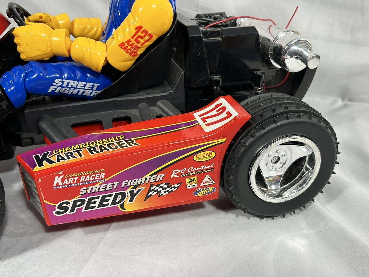EZ Tec Championship Kart Racer Street Fighter Speedy RC Car