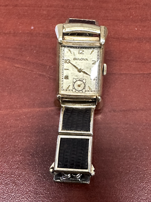 Vintage Men's Bulova 21 Jewels 10K RGP Watch Running | eBay