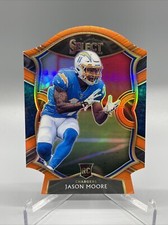 2020 Panini Select #78 Jason Moore Rookie Concourse Orange Prizm Die-Cut RC