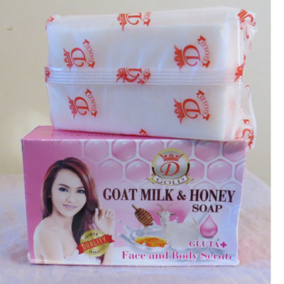 Kojic Weiße Ziegenmilch & Honig Seife 7 Tage Aufhellende Seife 160g