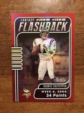 Daunte Culpepper 2020 Absolute Fantasy Flashback Red Minnesota Vikings 99/100