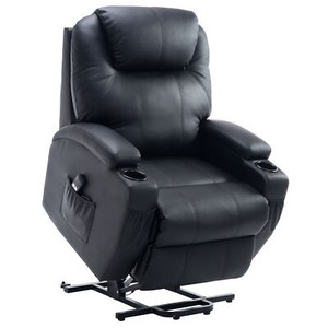 Homcom 700-020V01BK Aufstehsessel - Schwarz