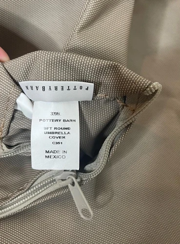 Pottery Barn Outdoor Umbrella Cover - Thumbnail 3