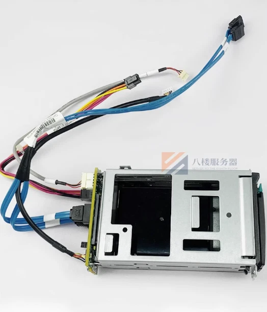 Intel R2312WTTYSR Server Rear 2.5" hard drive backplane cage with bracket - Image 3 of 4