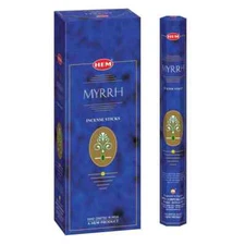 Hem Myrrh Agarbatti Hand Rolled Home Fragrance Masala Incense Sticks 120 Sticks