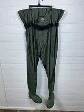 TIDEWE Bootfoot Chest Wader 2-Ply Nylon/PVC Waterproof Fishing & Hunting SIZE 11