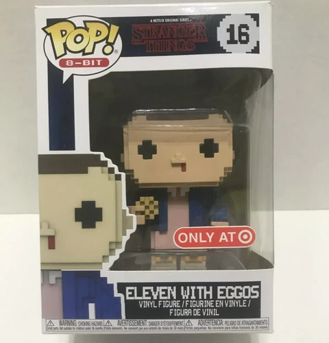 FUNKO Stranger Things Pop! Vinyl Figure 8-Bit Eleven With Eggos [16] NEW!