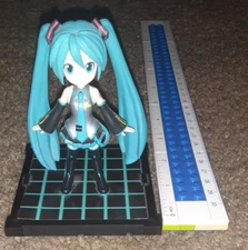 Hatsune Miku Bandai 2016 Tamashii Nations Buddies Figure w/ stand no background
