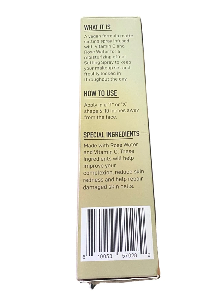 Jason Wu Beauty Magic Spell Setting Spray con vitamina C y agua de rosas 3,55 fl oz Foto 4 de 4