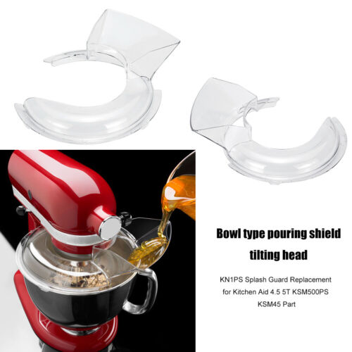 Kitchen Aid Mixer KSM500PS KSM45 KN1PS 4,5 5T paraspruzzi accessori cucina parte #DE - Foto 10 di 11