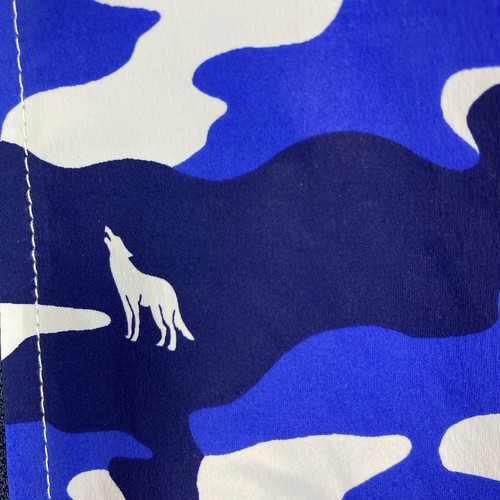 Greyson Trailwolf Golfjacke Large Cobalt Blue Camo Full Zip Windbreaker Shell - Bild 11 von 17