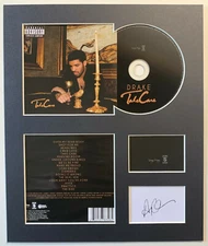 DRAKE - Signed Autographed - TAKE CARE - Album Display
