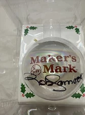 Makers Mark Ornament Signed By Rob Samuels  NiB