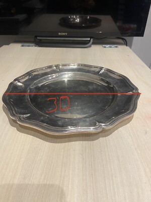 CHRISTOFLE schönes Tablett Metall versilbert