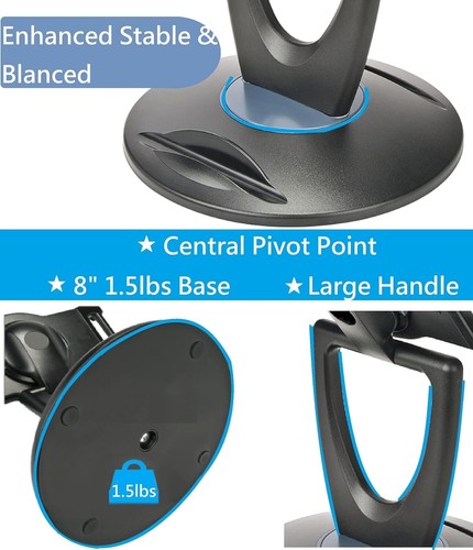 MAX SMART Tablet Stand, Tablet Holder, ebook Reader Stand, iPad Pro Stand Black - Picture 8 of 9