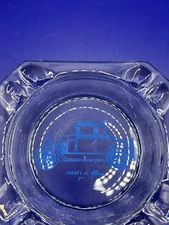 Vintage MODEL  A Ford COUPE Glass Ashtray