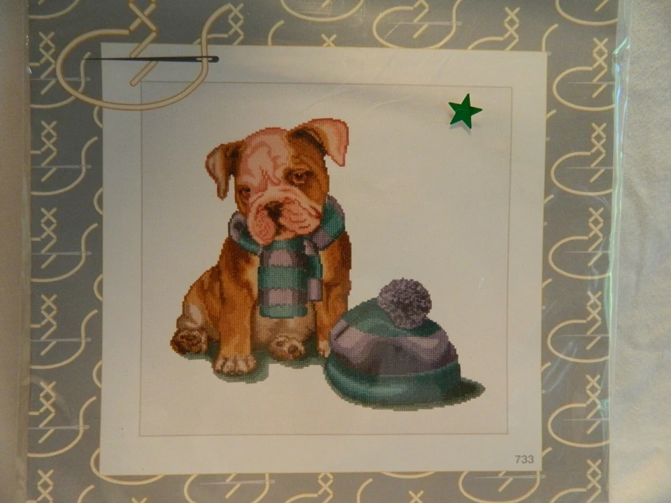 C-25 NUEVO KIT PUNTO DE CRUZ CONTADO THEA GOUVERNEUR "HACE FRÍO AFUERA" Foto 2 de 3