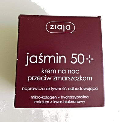 Ziaja - Jasmine Anti-Wrinkle Night Cream - 50 ml for Age 50+