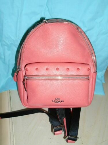 Coach Kleo Backpack Khaki Multi Signature Canvas C5693  display picture 3