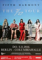 Fifth Harmony - The 7/25, Berlin 2016 | Konzertplakat | Poster