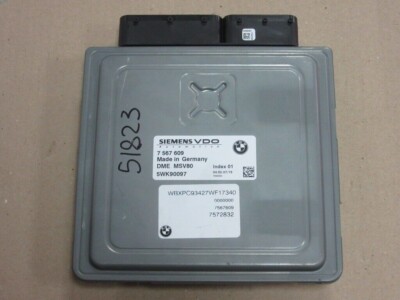 7567609 5WK90097 BMW E83 E90 Steuergerät Motorsteuergerät DME MSV80 BMW E83 E90