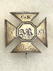 Original Civil War Corps Badge, V Corps, Co K, 116th NY