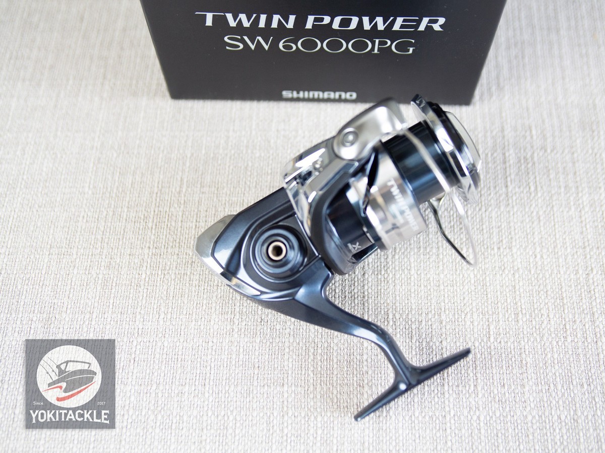 Shimano 21 TWIN POWER SW 6000PG Spinning Reel Shipping From JAPAN