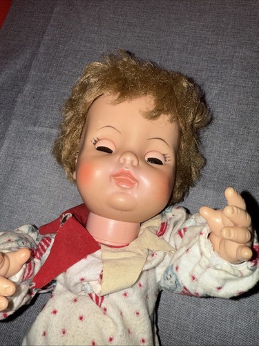 Vtg EEGEE'S POSI PLAYMATE 16" Doll Vinyl Face/Posable Soft Foam Body TLC - Picture 4 of 9