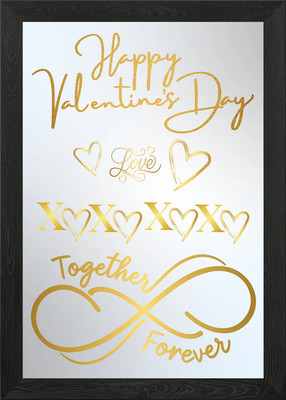 Valentinstag Liebe Zitate Gerahmtes Wandbild Poster Leinwanddruck Bild