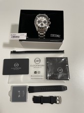 Seiko Prospex Speedtimer Solar Chronograph Stainless Steel Men's Watch SSC813
