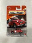 2026 Matchbox 16/125 1970 CITROEN 2CV Red Diecast Toy Car New